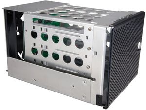 Lian Li EX-H34B drevramme m/ vifte og filter, Hot Swap 4 stk. HDD