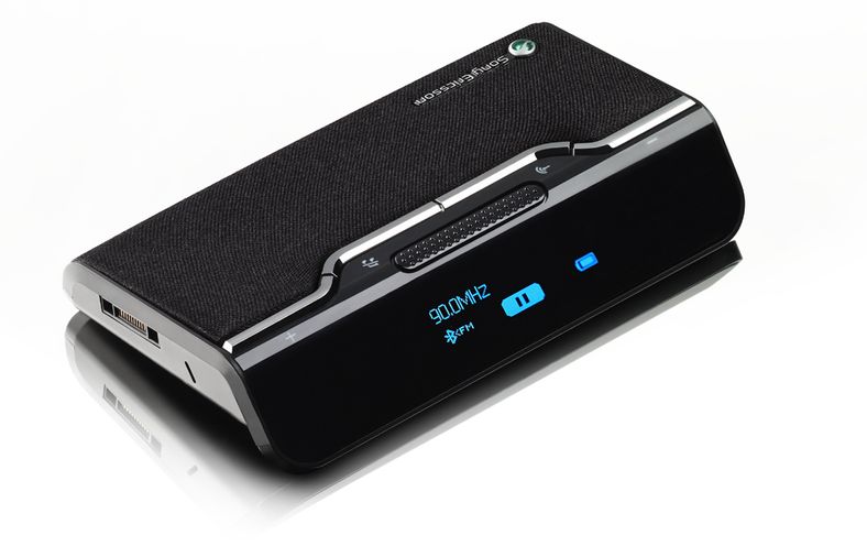 Sony Ericsson AB900 har en liten skjerm som viser nyttig informasjon.