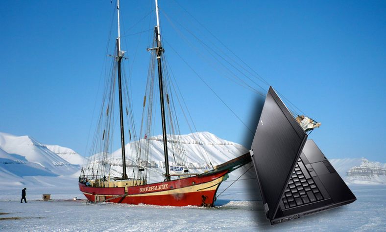 Med mobilt bredbånd kan du surfe på internett de merkeligste steder.
