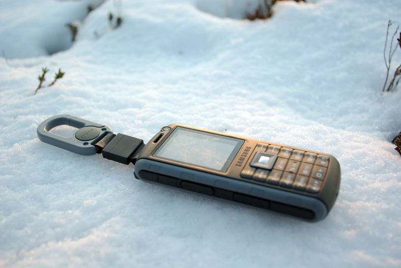 Samsung B2700 er myntet på de som gjerne vil ha mobilen med på fjelltur.