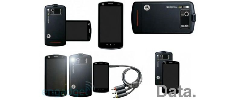 Slik skal Motorolas Android-telefon etter sigende se ut.