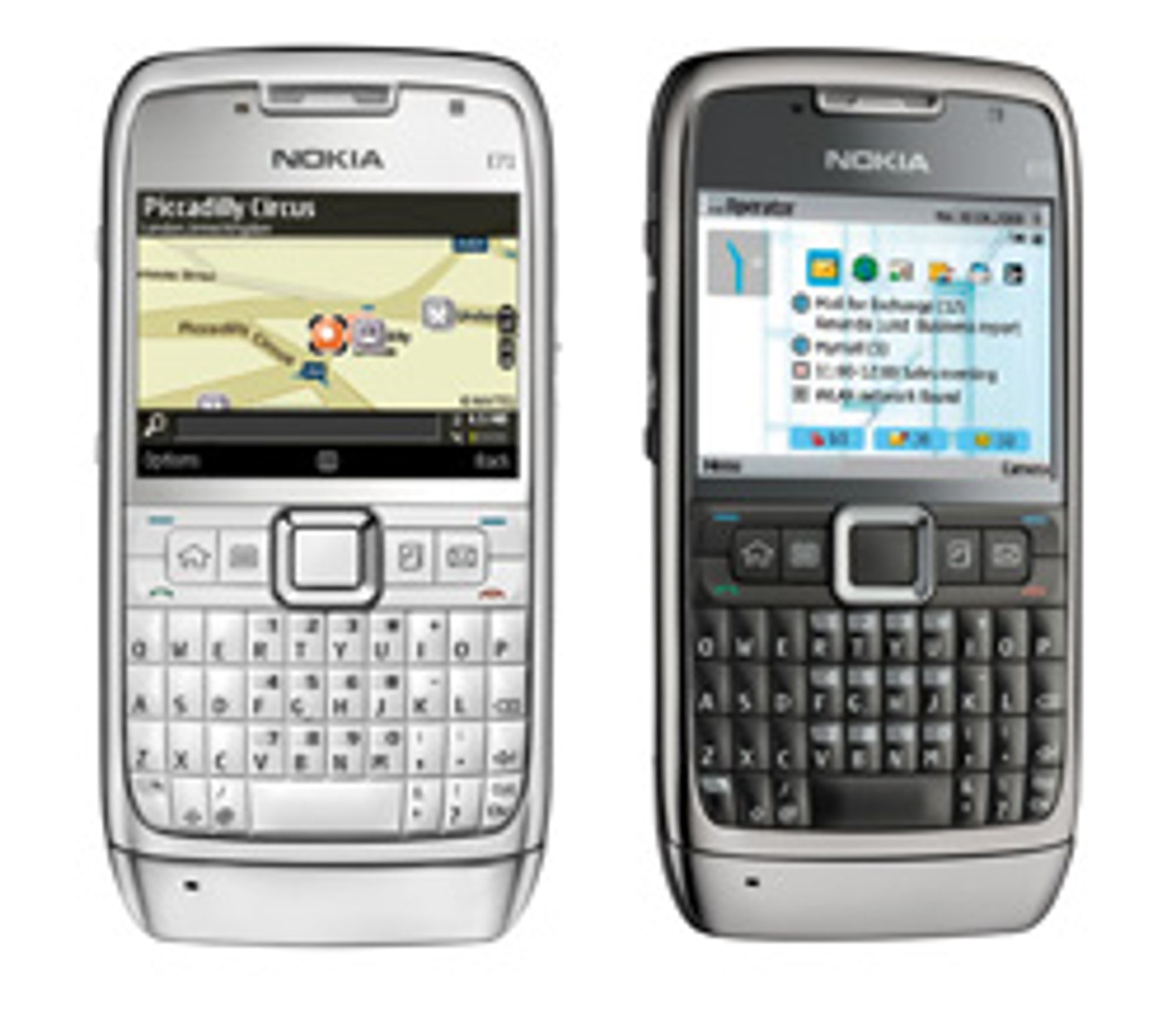 Nokia E71 har allerede Nokia Maps, men for full terrengnavigasjon må du skaffe Viewranger eller Tracker.