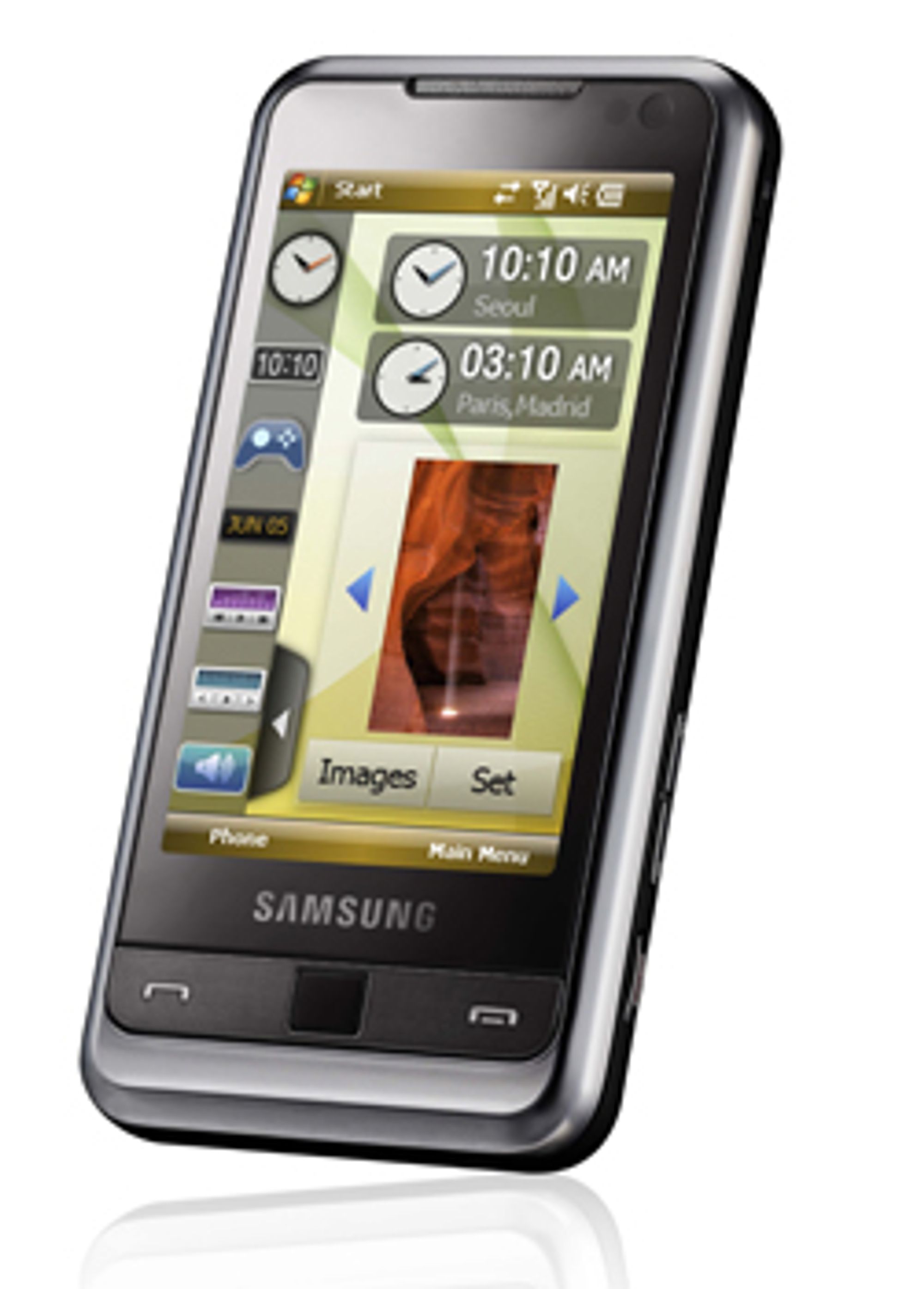 Samsung tror flere vil bruke trykkskjermmobiler. (Foto: Samsung)