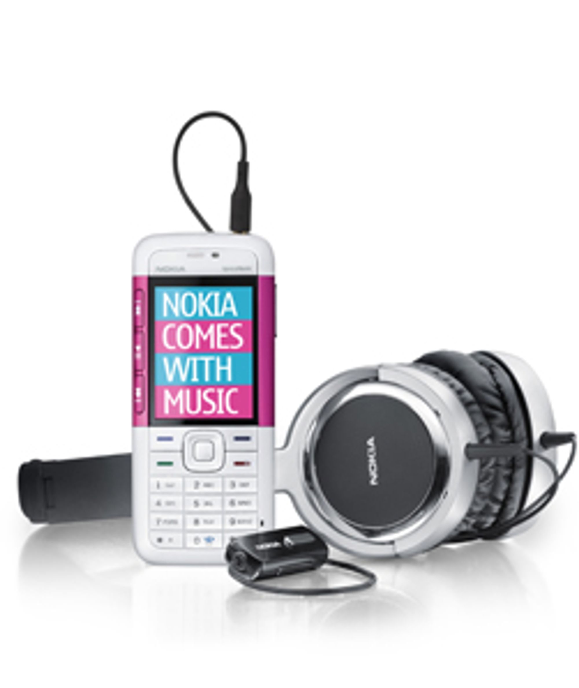 Nokia Comes with music selges i fem markeder, deriblant Storbritannia.