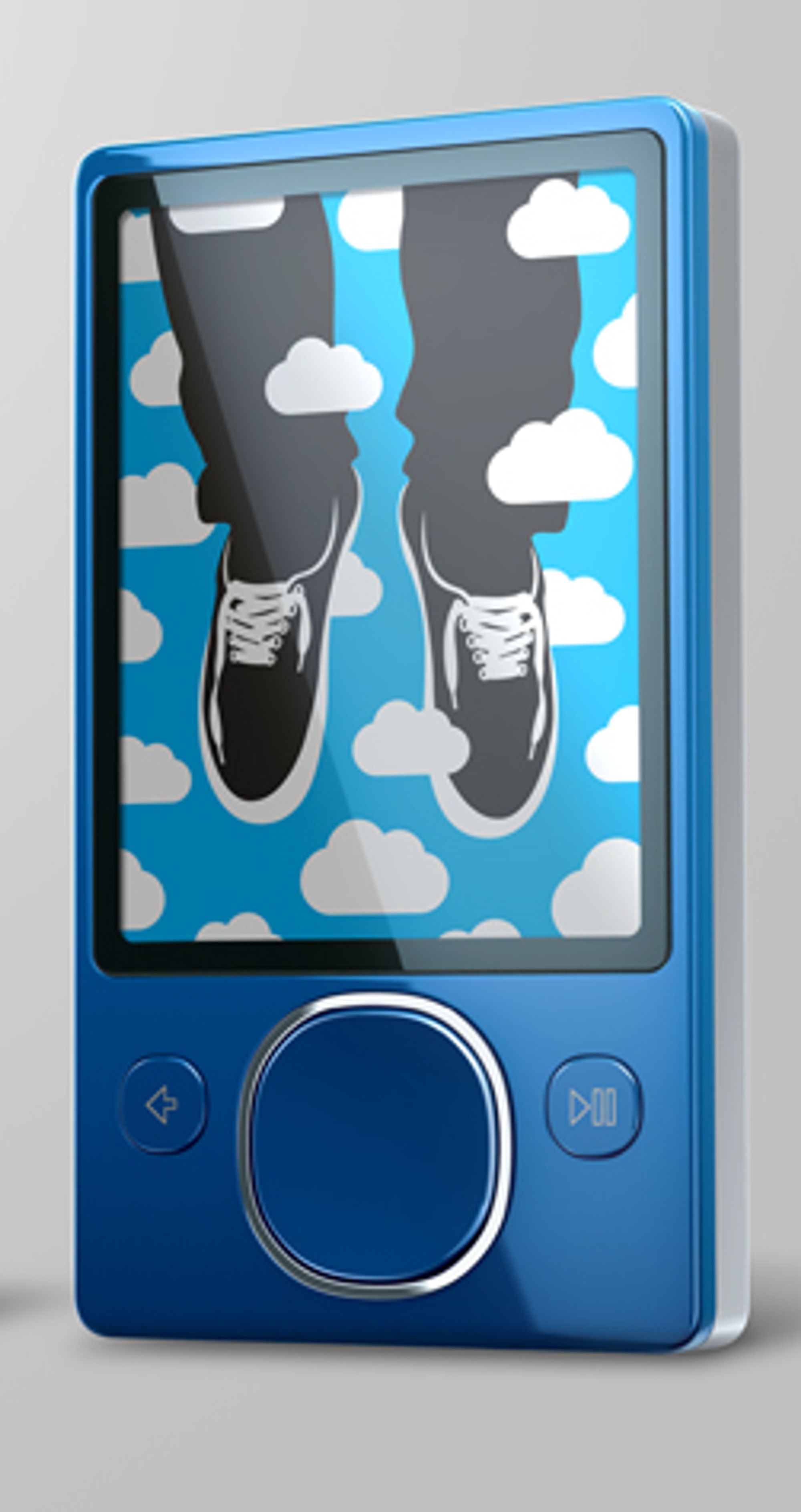 For ordens skyld: Dette er Zune 2, og ikke en Microsoft-telefon. (Foto: Microsoft)