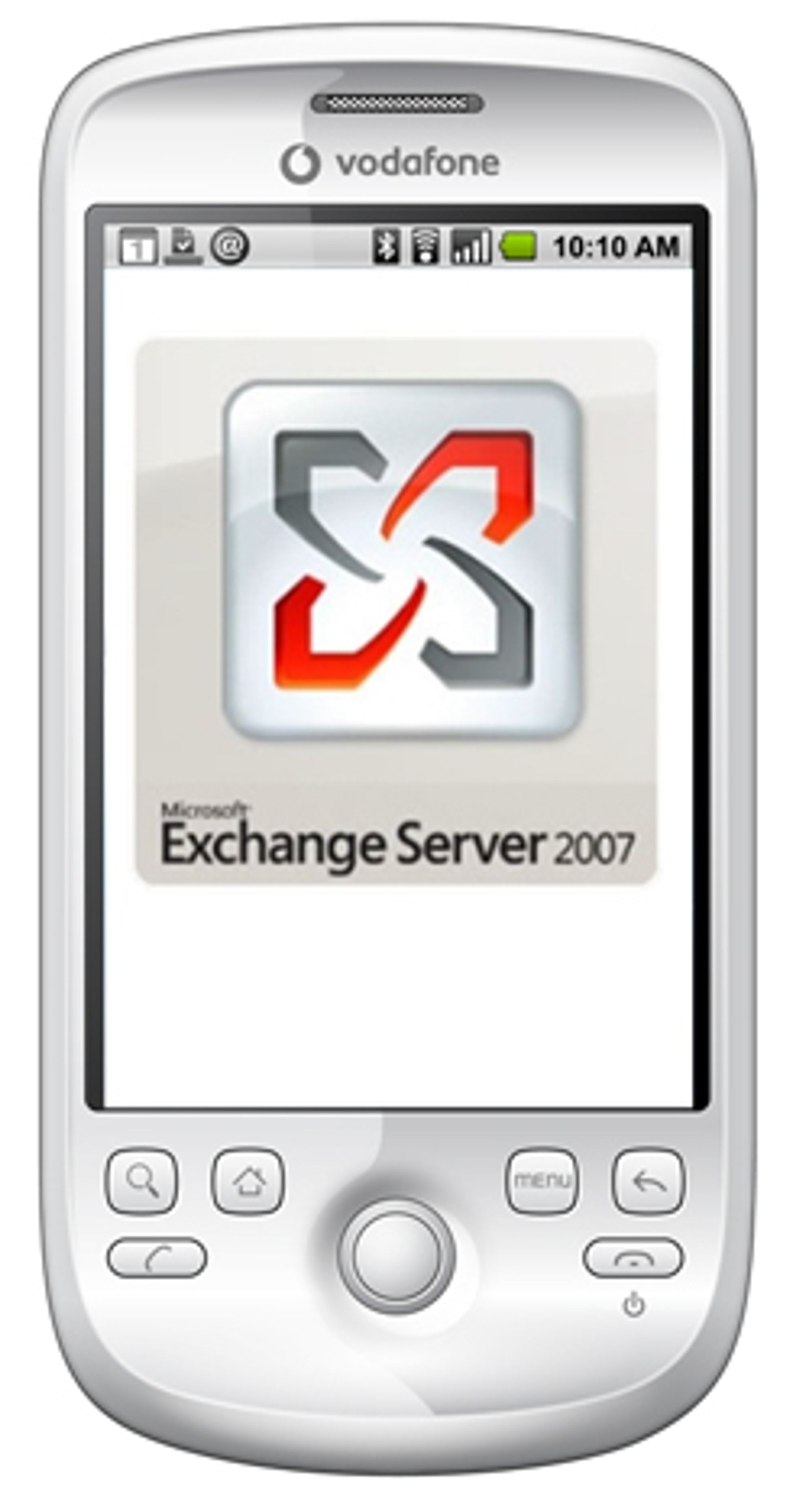 HTC Magic har Exchange-støtte integrert.