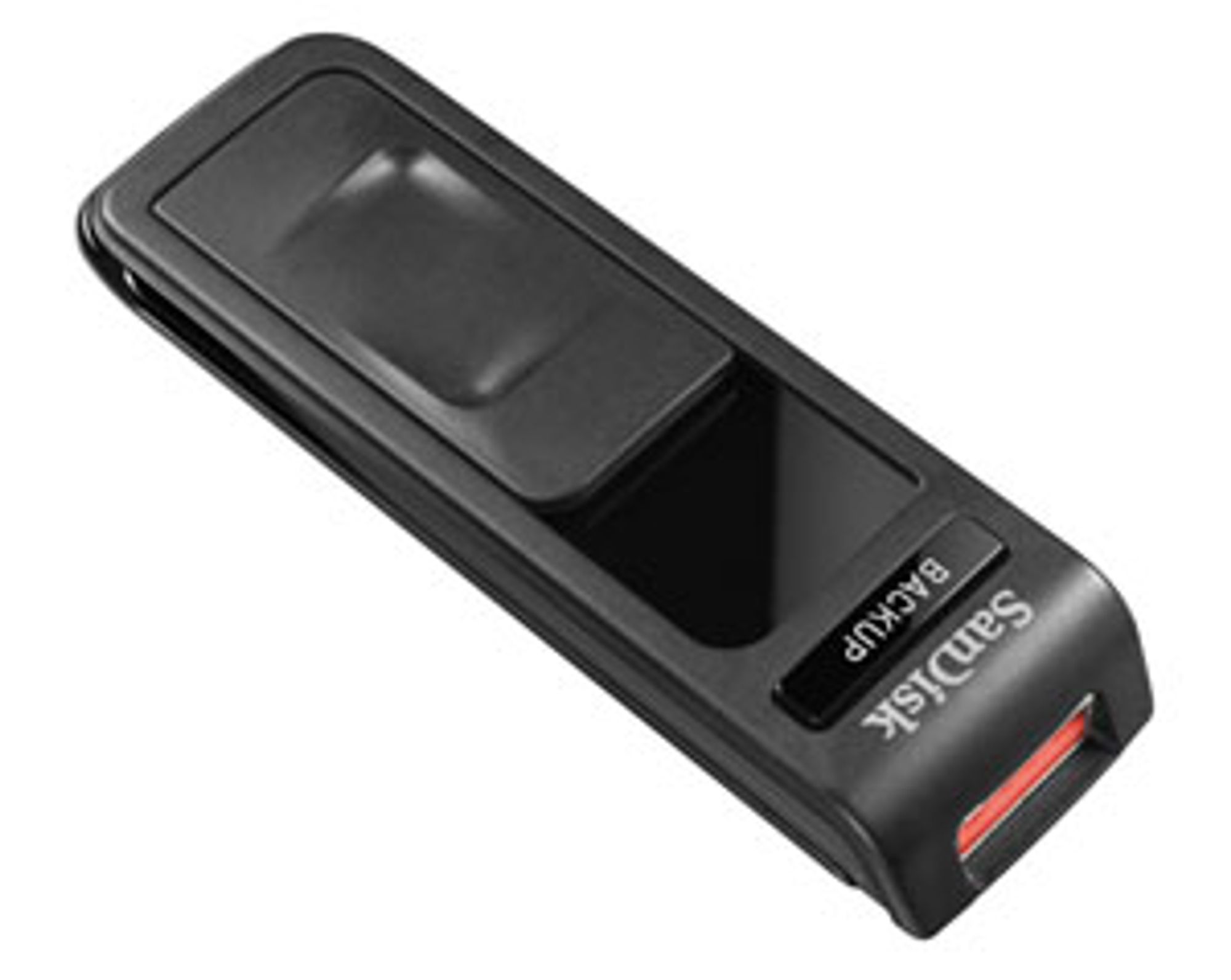 Når minnepennen ikke er i bruk kan USB-kontakten trekkes inn