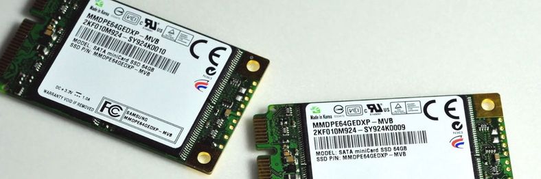 Samsung med mini-SSD
