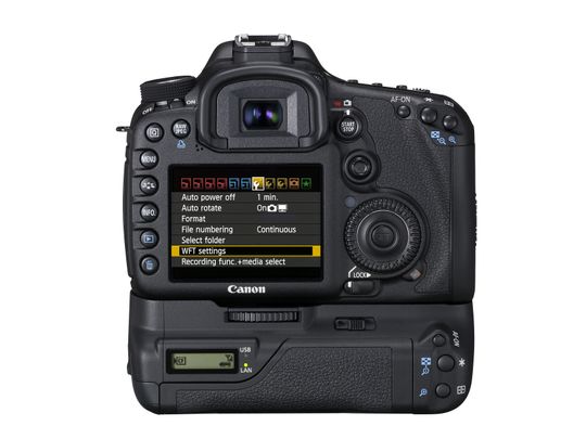EOS 7D med WFT-E5A.