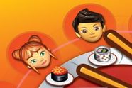 Inviter venner p� sushi