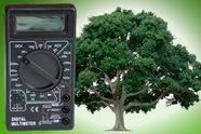 Fikk 1,1 volt ut av et tre
