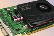 Her er Geforce GT 220-kortene