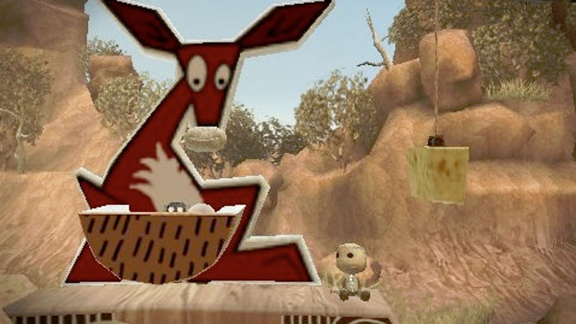 En kenguru? Dette må være Australia.