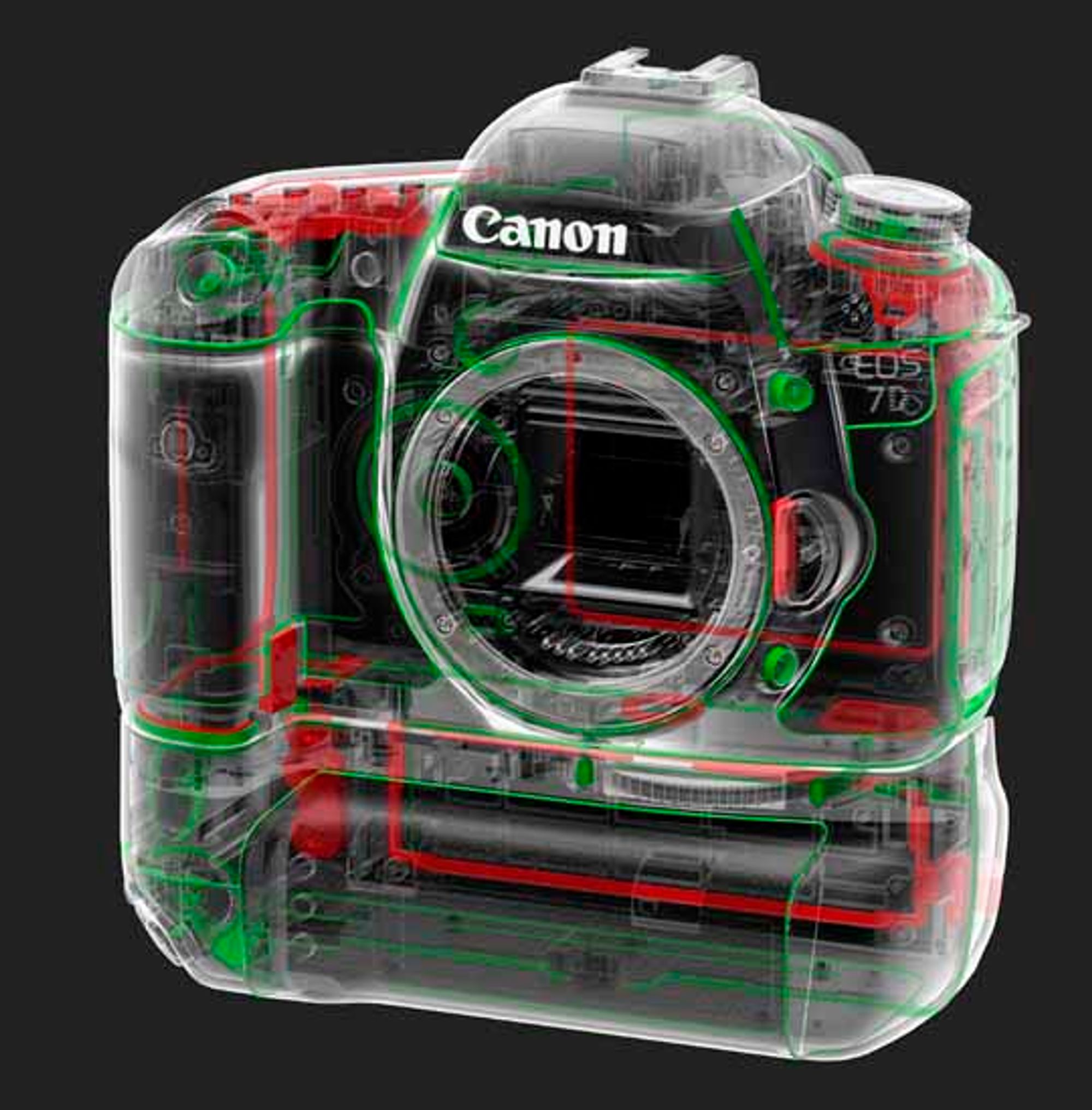 Tetninger i Canon EOS 7D