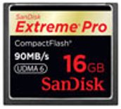SanDisk Compact Flash Extreme Pro 16GB