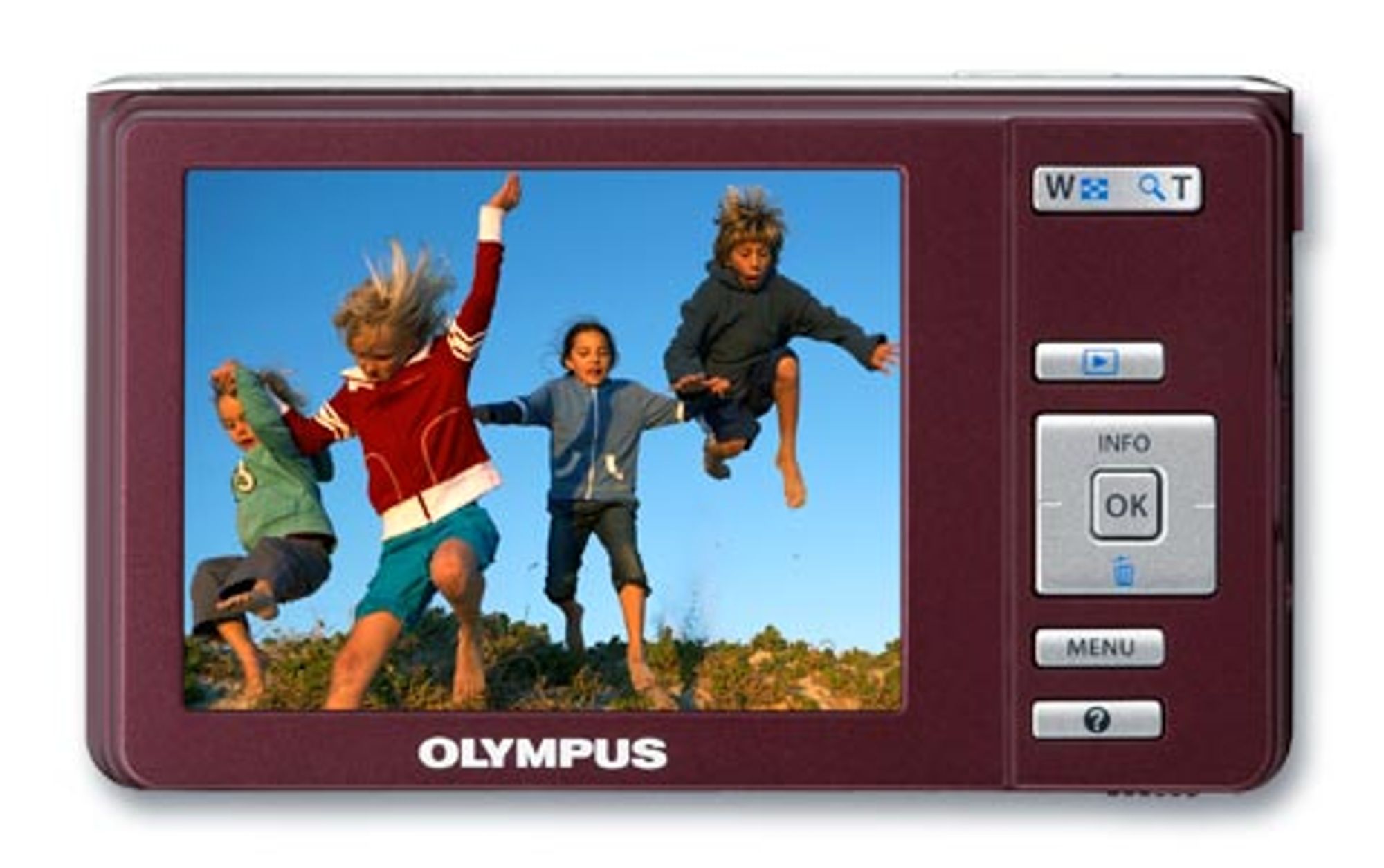 Olympus FE-5030 bakfra