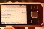 Tr�dl�s telefon med Android og 240 MHz