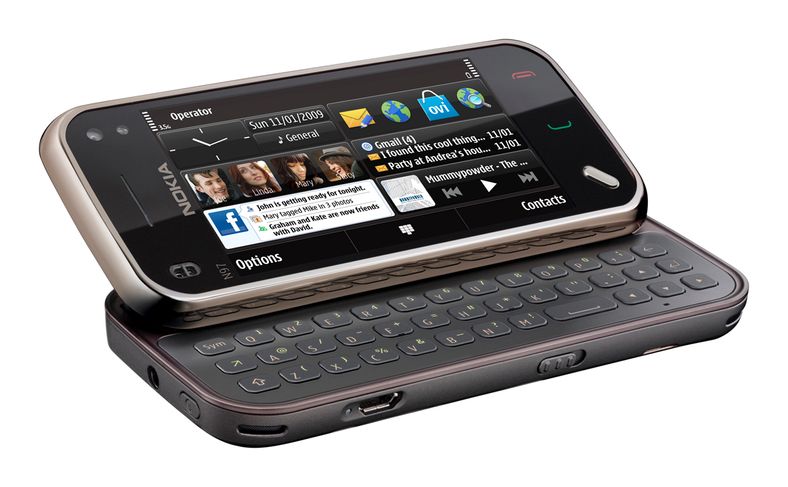N97 Mini er en av terminalene som nå kan få gratis navigasjon fra Nokia.