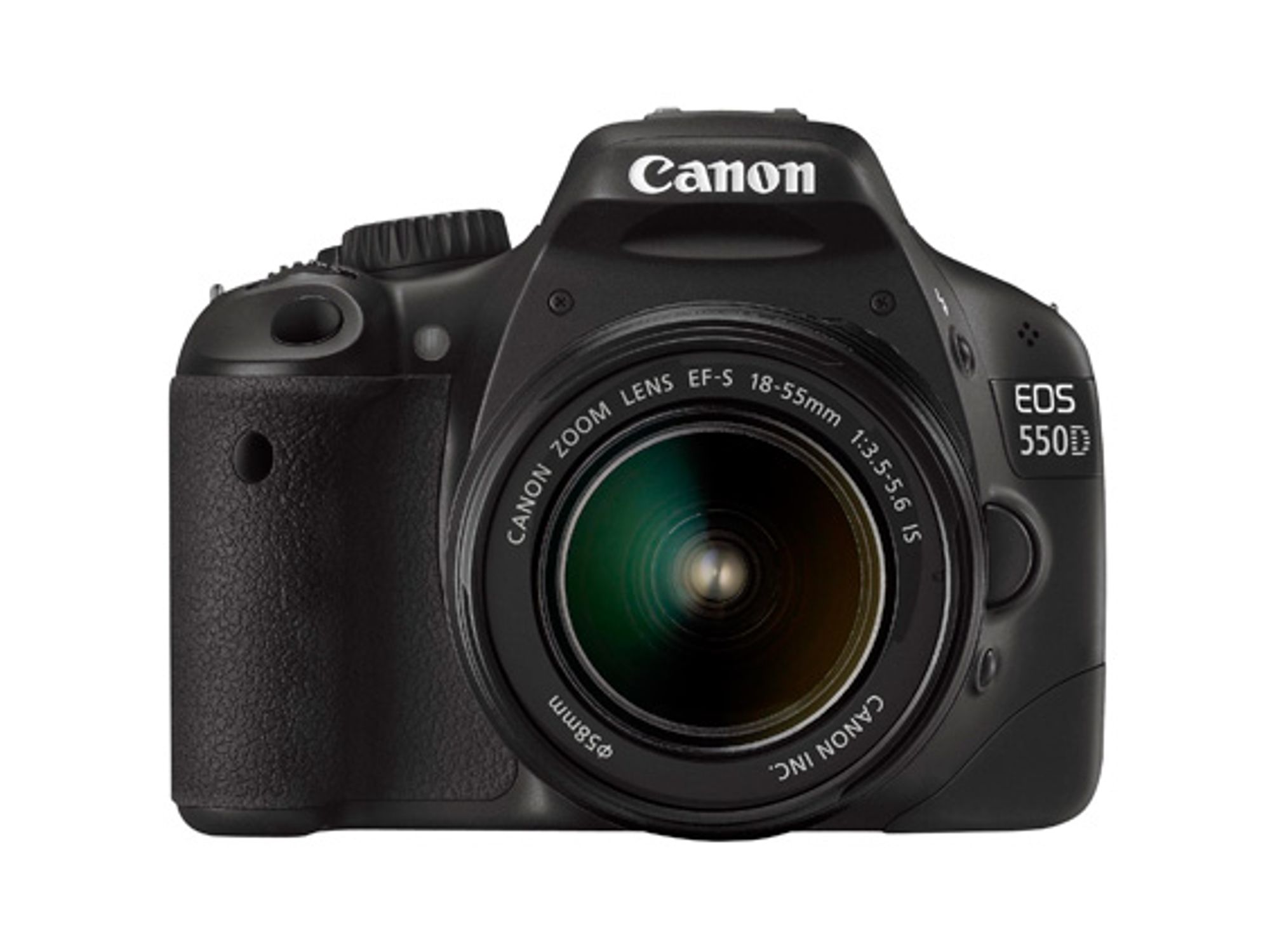 Eos 550D ny, med rundere former.
