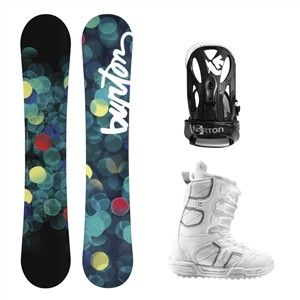 Burton Snowboardpakke Feather, Coco, Cloak