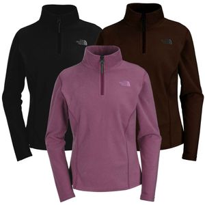 The North Face TKA 100 glacier 1/4 zip Barn