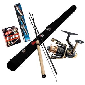 AbuGarcia Napp &amp; Nytt Jub. 9FT Sj&oslash;&oslash;rretcombo fiskesett