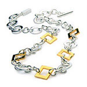 Niiice Jewellery Bubble Square Necklace