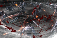 Sverd-action fra Konami