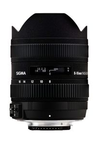 Sigma 8-16mm F4.5-5-6 DC HSM for Canon