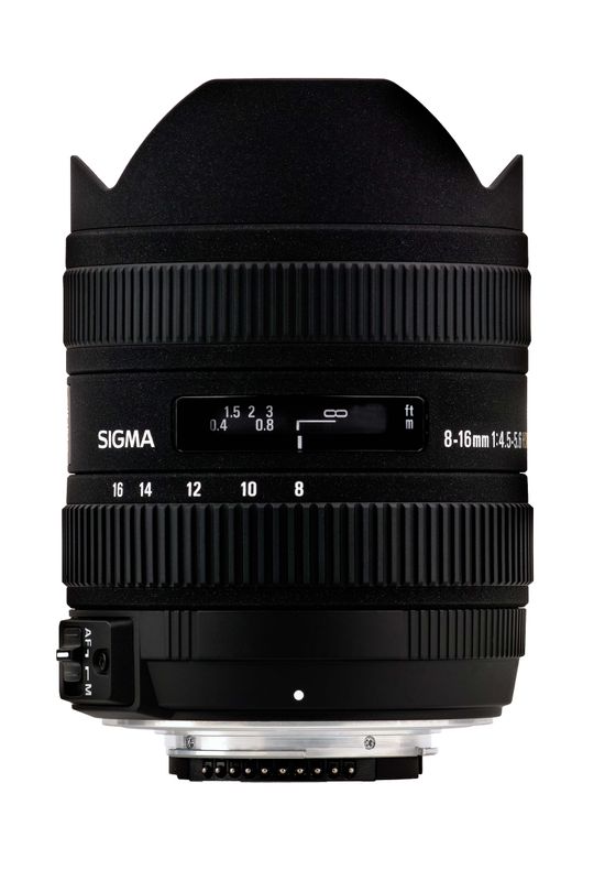 8-16mm F4.5-5-6 DC HSM for Canon.