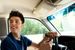 Les Sperrer mobilen i bilen