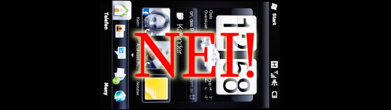 Ingen Sense i Windows Phone 7