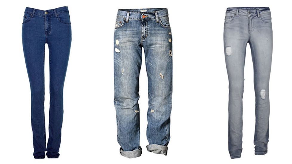 FOR SMAL FASONG: Venstre; Cubus, 199,-, midten: H&M, 399,-, høyre: Vila: 499,95