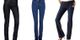 FOR TIMEGLASSFIGUREN: Venstre: H&M, 399,-, midten: Cubus, 199,-. høyre: Levis Perfect Waist, ca 700,-