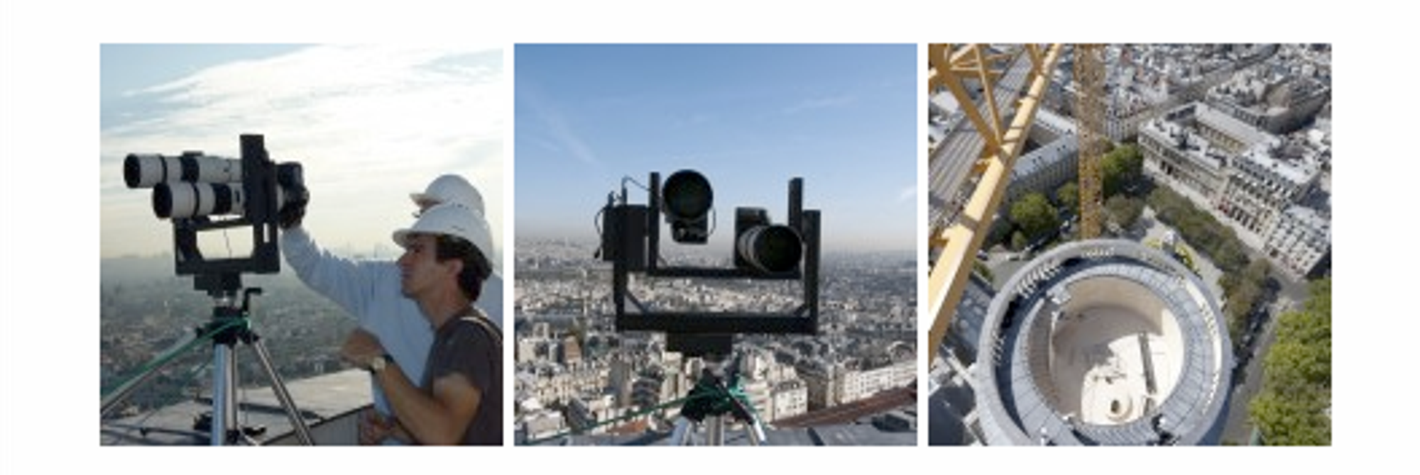 Fra opptaksdagen(fra www.paris-26-gigapixels.com).