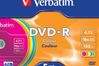 Verbatim DVD-R 16X 5 stk. Slimcase