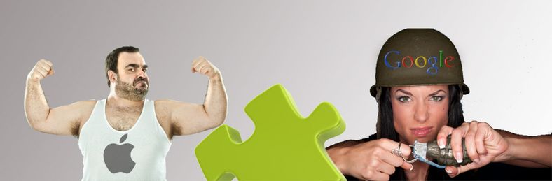 Brikkekrig mellom Google og Apple?