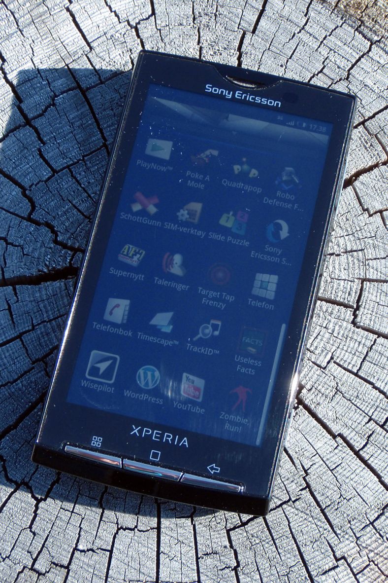 Xperia X10 slår ikke sprekker