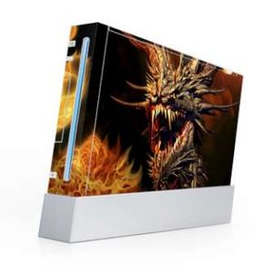 Nintendo Wii Skin - Dragon's Breath