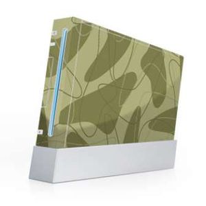 Nintendo Wii Skin - Retro Camo