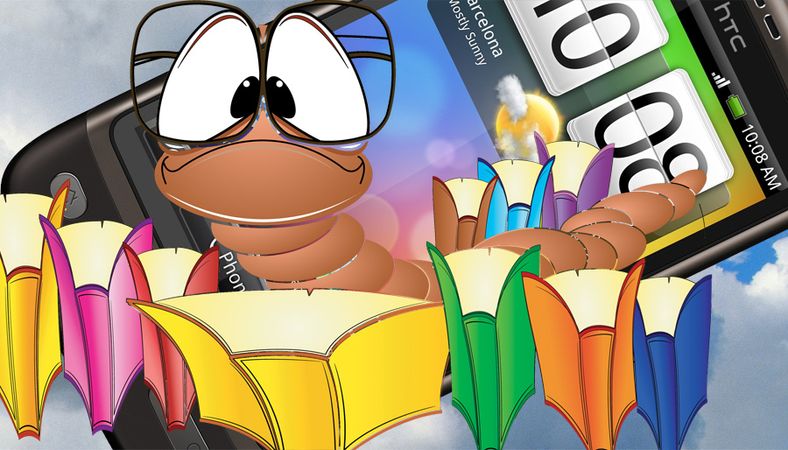 Bli bokorm med Android