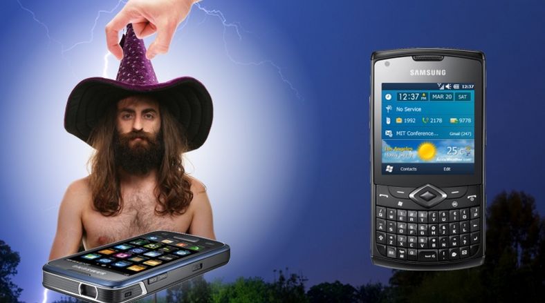 Samsung lanserer syv nye mobiler