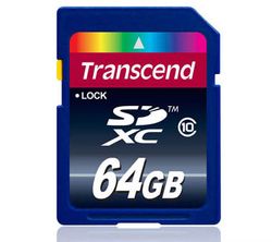 Transcend SDXC 64GB Class 10