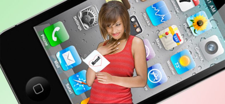 Microsoft vil kapre Iphone-utviklere