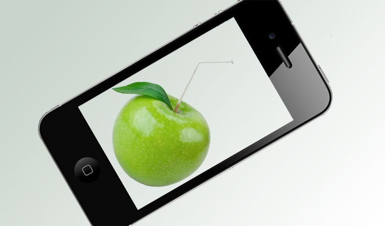 Iphone 4 i hardt vær