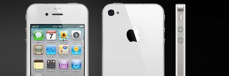 Apple utsetter hvit Iphone 4