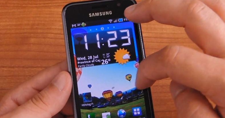Se Froyo kjøre på Galaxy S