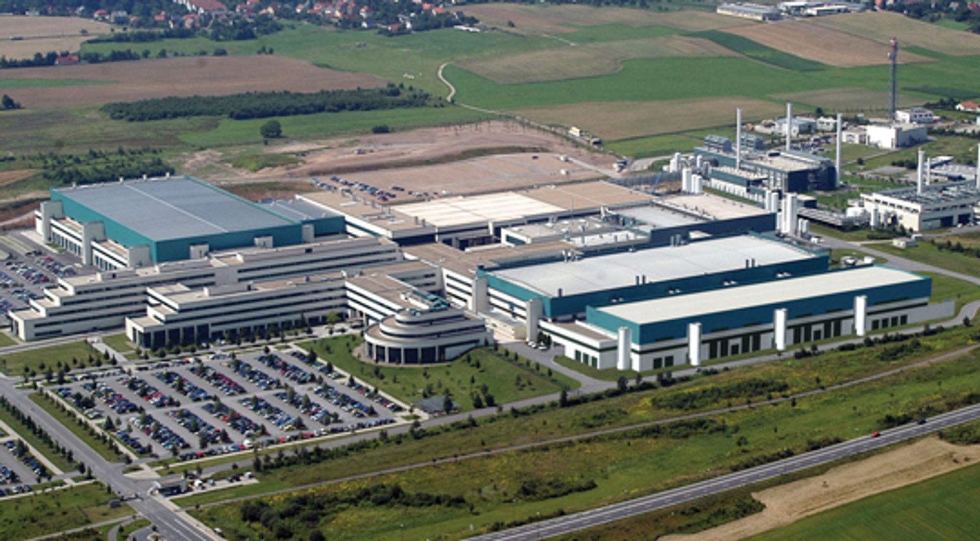 Anlegget i Dresden som skal produsere ved 28 nm.