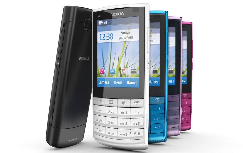 Nokia lanserer X3 Touch and Type
