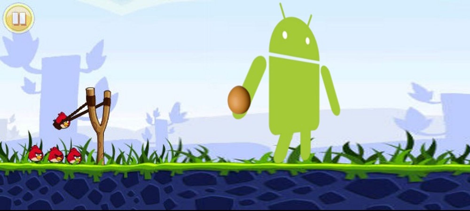 Angry Birds for Android er ute